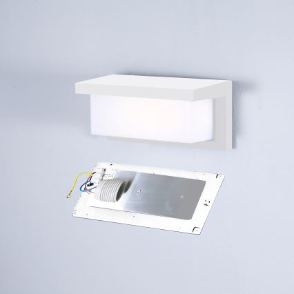 Brilagi - LED RGBW Stmívatelné venkovní nástěnné svítidlo BRICKY 1xE27/15W/230V 2700-6500K IP54 bílá