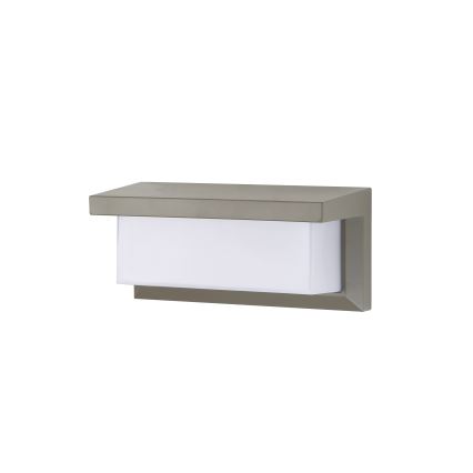 Brilagi - LED RGBW Stmívatelné venkovní nástěnné svítidlo BRICKY 1xE27/9W/230V 2700-6500K IP54 šedá
