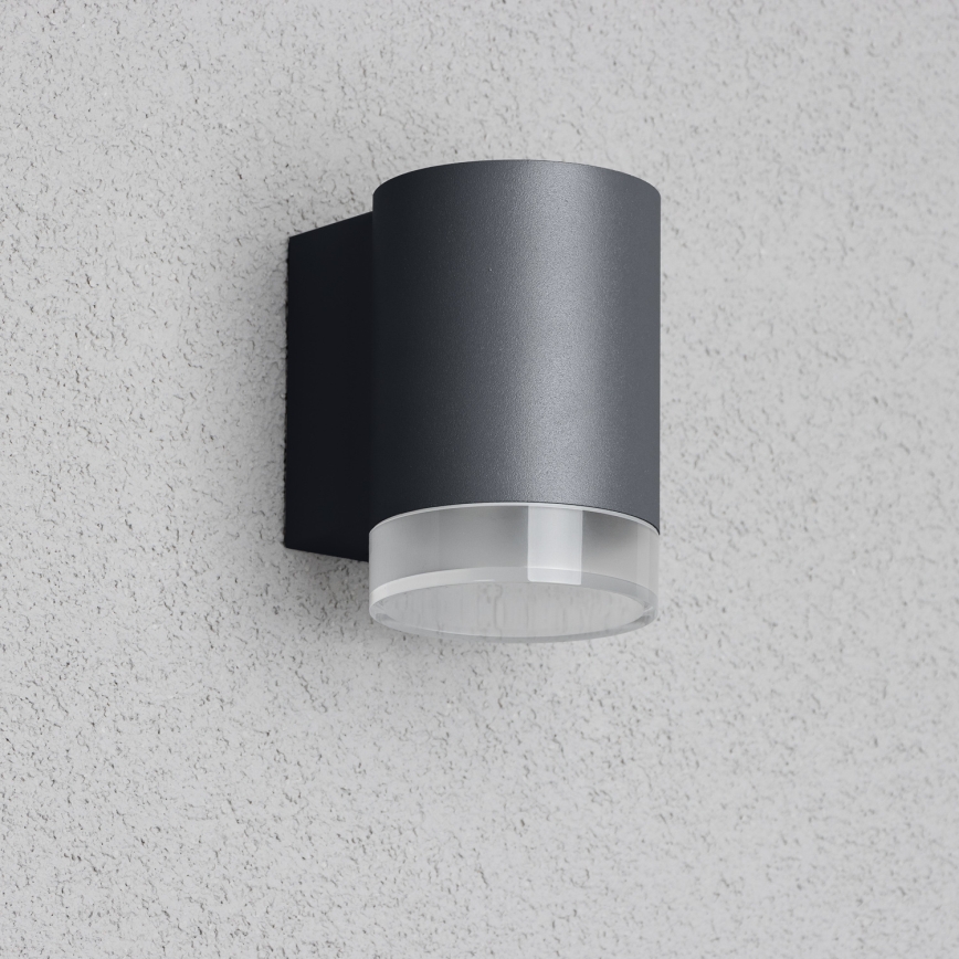 Brilagi - LED RGBW Stmívatelné venkovní nástěnné svítidlo MATERA 1xGU10/6W/230V 3000K IP54 antracit + dálkové ovládání