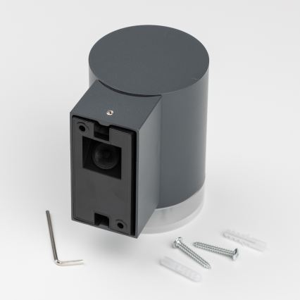 Brilagi - LED RGBW Stmívatelné venkovní nástěnné svítidlo MATERA 1xGU10/6W/230V 3000K IP54 antracit + dálkové ovládání