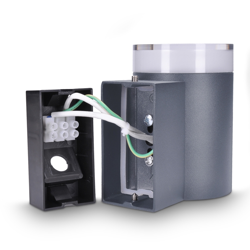 Brilagi - LED RGBW Stmívatelné venkovní nástěnné svítidlo MATERA 1xGU10/6W/230V 3000K IP54 antracit + dálkové ovládání