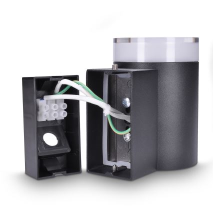 Brilagi - LED RGBW Stmívatelné venkovní nástěnné svítidlo MATERA 1xGU10/6W/230V 3000K IP54 černá + dálkové ovládání