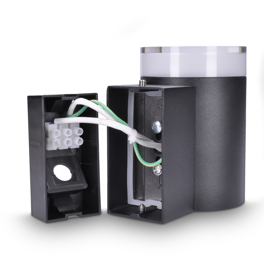 Brilagi - LED RGBW Stmívatelné venkovní nástěnné svítidlo MATERA 1xGU10/6W/230V 3000K IP54 černá + dálkové ovládání