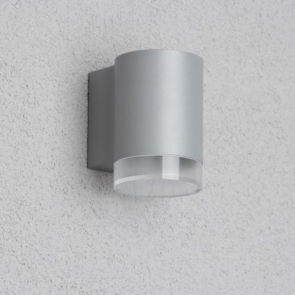 Brilagi - LED RGBW Stmívatelné venkovní nástěnné svítidlo MATERA 1xGU10/6W/230V 3000K IP54 šedá