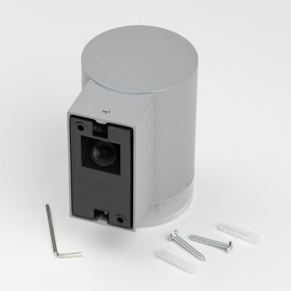 Brilagi - LED RGBW Stmívatelné venkovní nástěnné svítidlo MATERA 1xGU10/6W/230V 3000K IP54 šedá