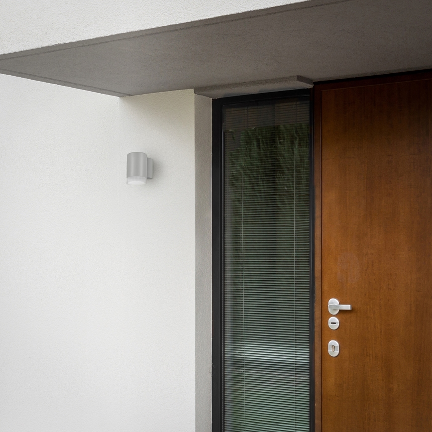 Brilagi - LED RGBW Stmívatelné venkovní nástěnné svítidlo MATERA 1xGU10/6W/230V 3000K IP54 šedá