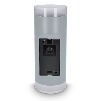 Brilagi - LED RGBW Stmívatelné venkovní nástěnné svítidlo MATERA 2xGU10/4,8W/230V 3000K IP54 šedá + dálkové ovládání