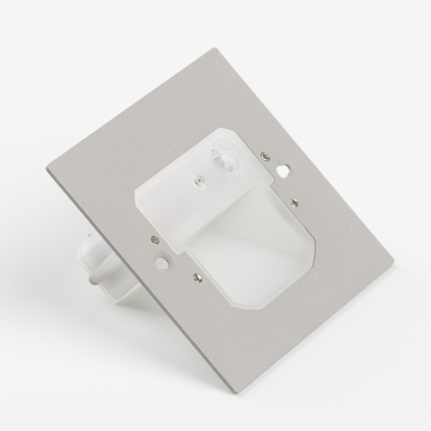 Brilagi - LED Schodišťové svítidlo se senzorem pohybu a soumraku JACK LED/1,5W/230V 3000/4000/6500K černá