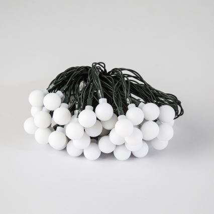 Brilagi - LED Solární dekorační řetěz BUBBLE 50xLED/8 funkcí 7m IP65 teplá bílá 600 mAh