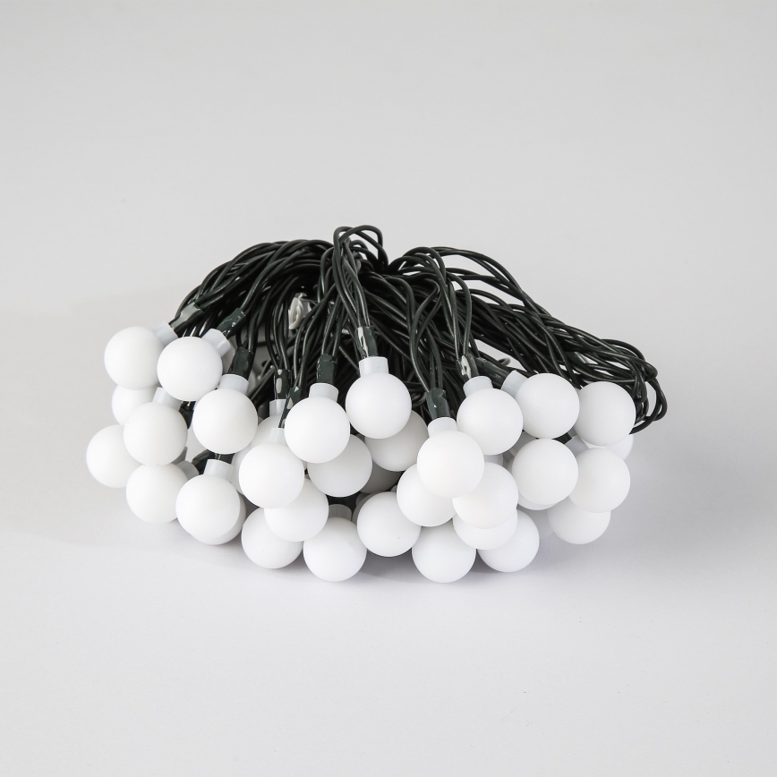 Brilagi - LED Solární dekorační řetěz BUBBLE 50xLED/8 funkcí 7m IP65 teplá bílá 600 mAh