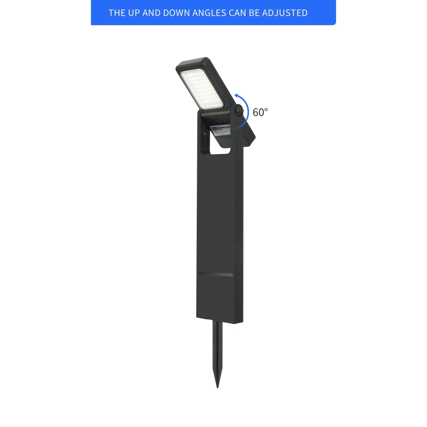 Brilagi - LED Solární lampa SUN SPIKE LED/4W/3,7V 2200 mAh IP44