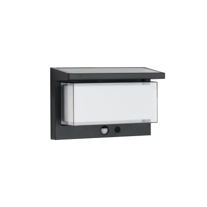 Brilagi - LED Solární nástěnné svítidlo se senzorem SUN LUME LED/10W/3,7V 4000 mAh IP44
