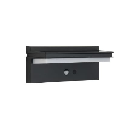 Brilagi - LED Solární nástěnné svítidlo se senzorem SUN SENSE LED/10W/3,7V 4000 mAh IP44