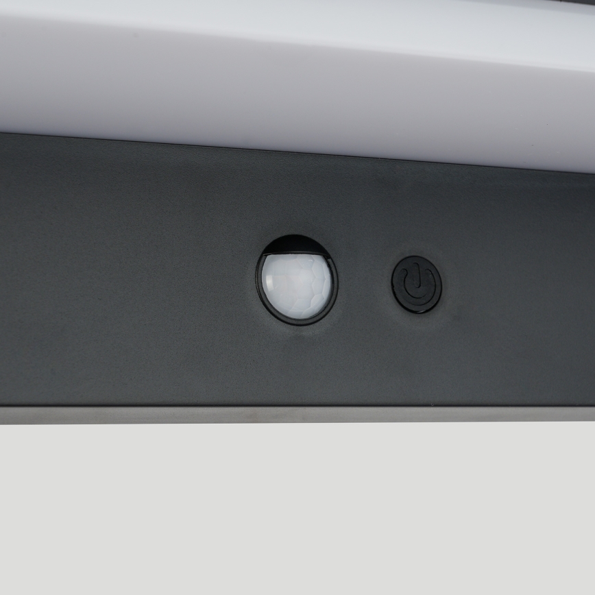 Brilagi - LED Solární nástěnné svítidlo se senzorem SUN SENSE LED/10W/3,7V 4000 mAh IP44