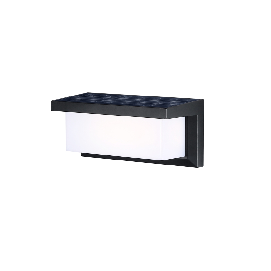 Brilagi - LED Solární nástěnné svítidlo se senzorem BRICKY LED/5W/6V IP65