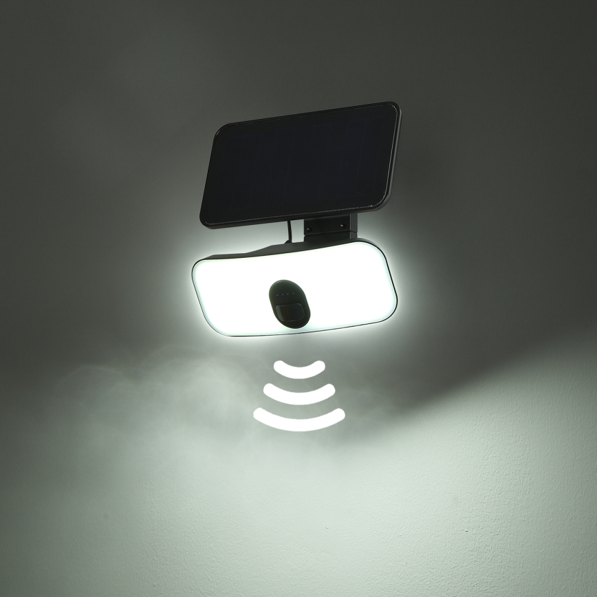 Brilagi - LED Solární nástěnné svítidlo se senzorem ROOF LED/13W/5V 4000 mAh IP65