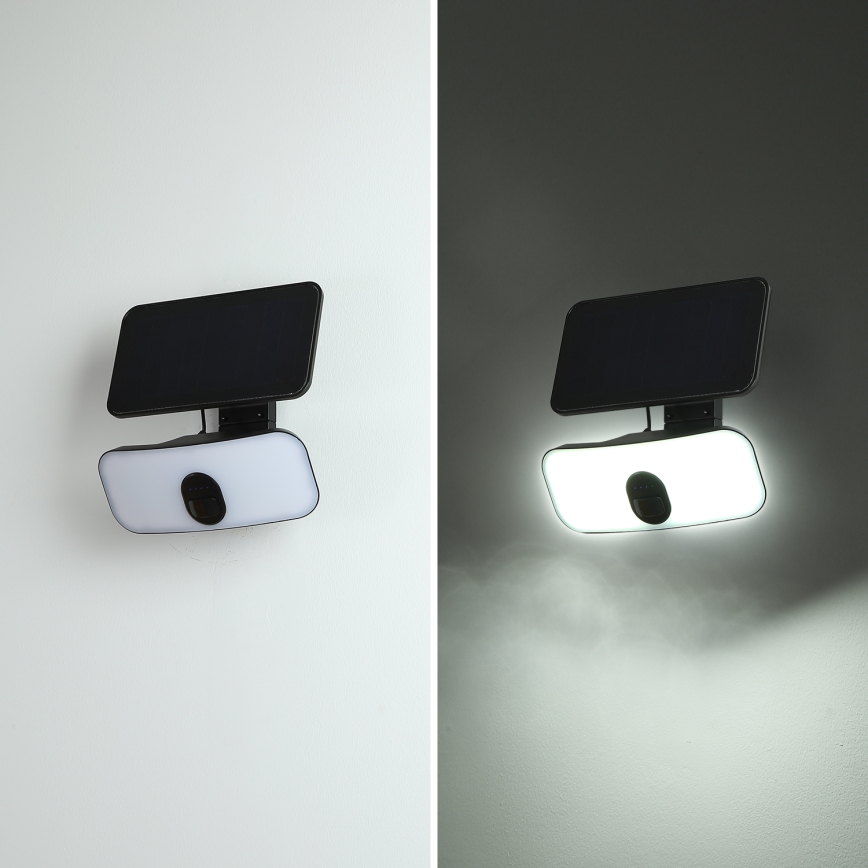 Brilagi - LED Solární nástěnné svítidlo se senzorem ROOF LED/13W/5V 4000 mAh IP65