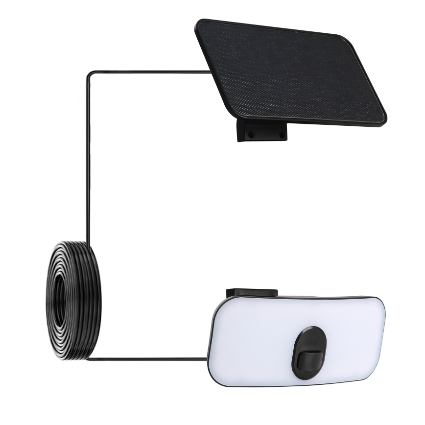 Brilagi - LED Solární nástěnné svítidlo se senzorem ROOF LED/13W/5V 4000 mAh IP65