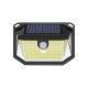 Brilagi - LED Solární nástěnné svítidlo se senzorem WALLIE LED/4W/3,7V 3000K IP65