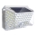 Brilagi - LED Solární nástěnné svítidlo se senzorem WALLIE LED/4W/5,5V 1200 mAh 6500K IP64 stříbrná