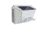 Brilagi - LED Solární nástěnné svítidlo se senzorem WALLIE LED/4W/5,5V 6500K IP64 stříbrná