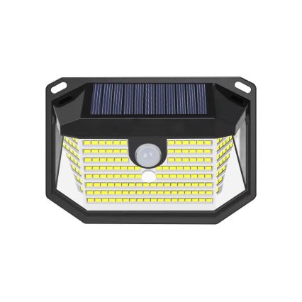 Brilagi - LED Solární nástěnné svítidlo se senzorem pohybu a soumraku WALLIE LED/4W/5,5V 1200 mAh 3000K IP65