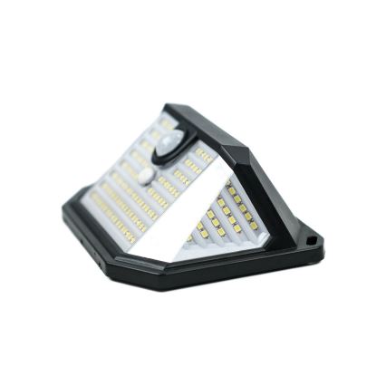 Brilagi - LED Solární nástěnné svítidlo se senzorem pohybu a soumraku WALLIE LED/4W/5,5V 1200 mAh 3000K IP65