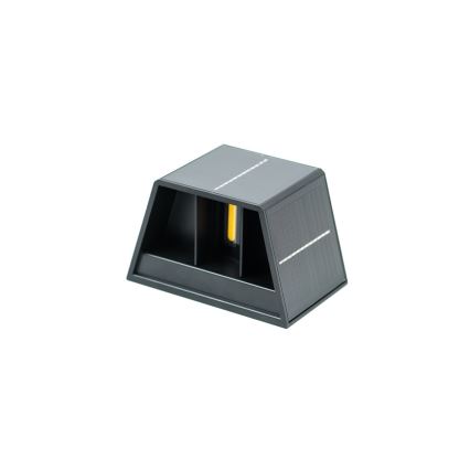 Brilagi - LED Solární nástěnné svítidlo SOLAR CUBE LED/2W/3,2V 1300 mAh IP54