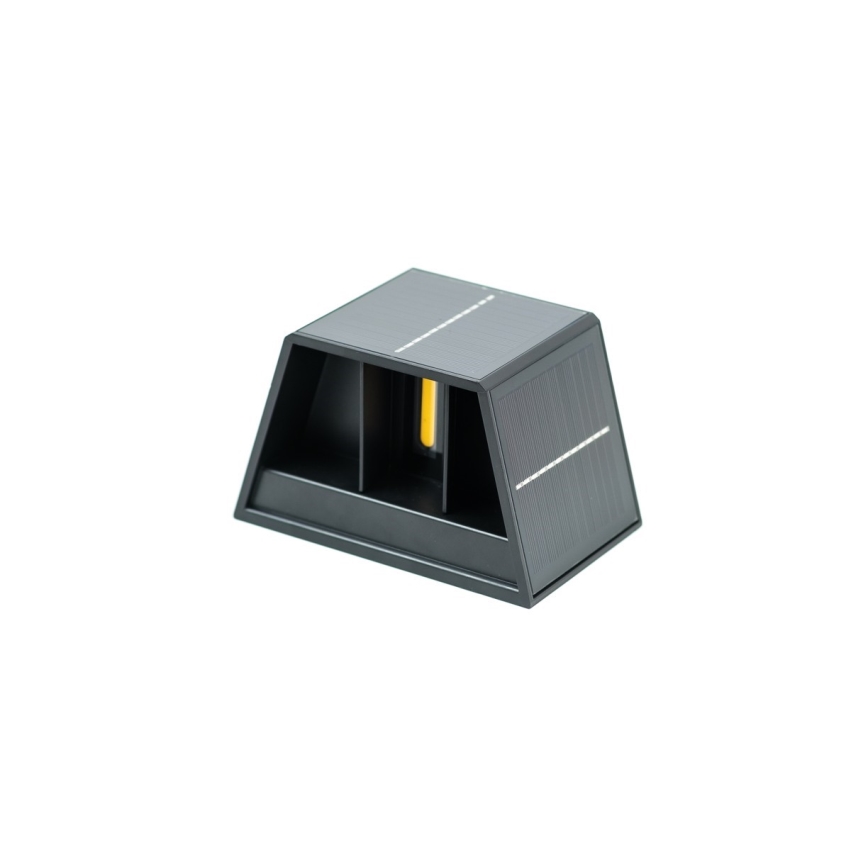 Brilagi - LED Solární nástěnné svítidlo SOLAR CUBE LED/2W/3,2V 1300 mAh IP54