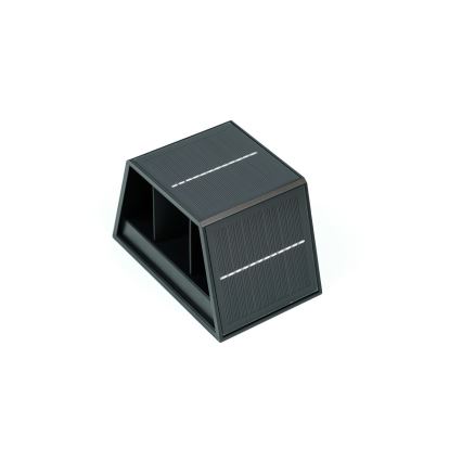 Brilagi - LED Solární nástěnné svítidlo SOLAR CUBE LED/2W/3,2V 1300 mAh IP54
