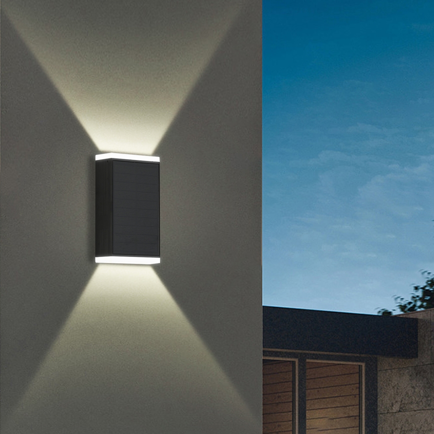 Brilagi - LED Solární nástěnné svítidlo SUN GUARD LED/2W/3,7V 2000 mAh IP45