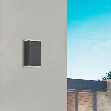 Brilagi - LED Solární nástěnné svítidlo SUN GUARD LED/2W/3,7V 2000 mAh IP45