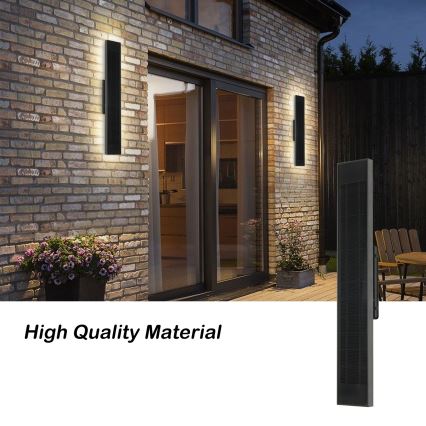 Brilagi - LED Stmívatelné solární nástěnné svítidlo SUN LED/4W/230V 60 cm 4000 mAh IP44