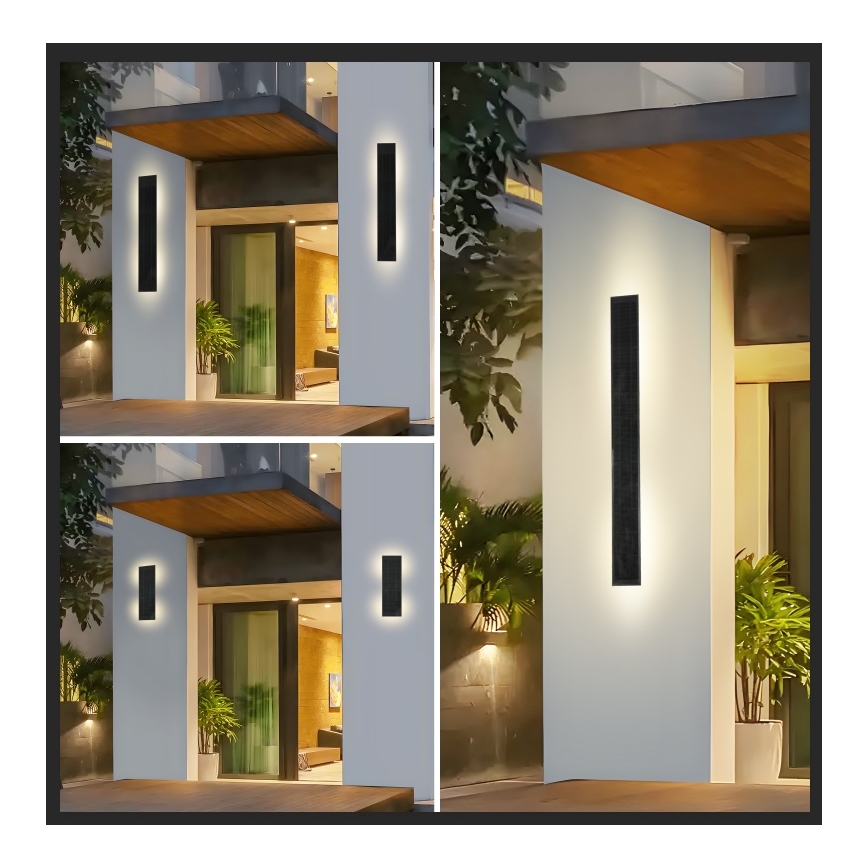 Brilagi - LED Stmívatelné solární nástěnné svítidlo SUN LED/4W/230V 60 cm 4000 mAh IP44