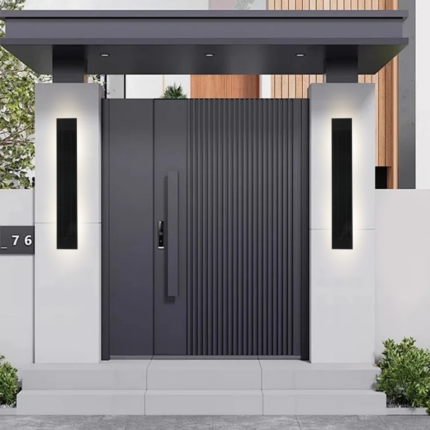 Brilagi - LED Stmívatelné solární nástěnné svítidlo SUN LED/4W/230V 60 cm 4000 mAh IP44