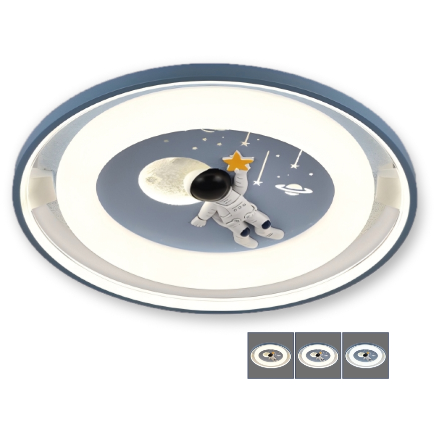 BRILAGI - LED Stmívatelné dětské stropní svítidlo ASTRO LED/55W/230V 3000-6000K pr. 50 cm + dálkové ovládání