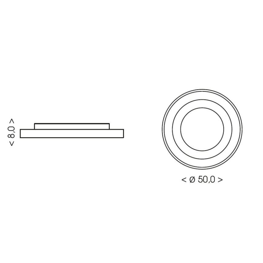 BRILAGI - LED Stmívatelné dětské stropní svítidlo ASTRO LED/55W/230V 3000-6000K pr. 50 cm + dálkové ovládání