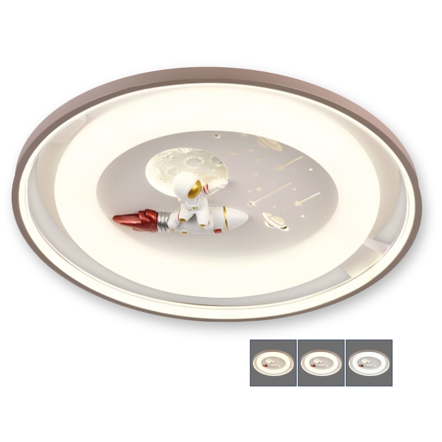 BRILAGI - LED Stmívatelné dětské stropní svítidlo ASTRO LED/75W/230V 3000-6000K pr. 50 cm + dálkové ovládání