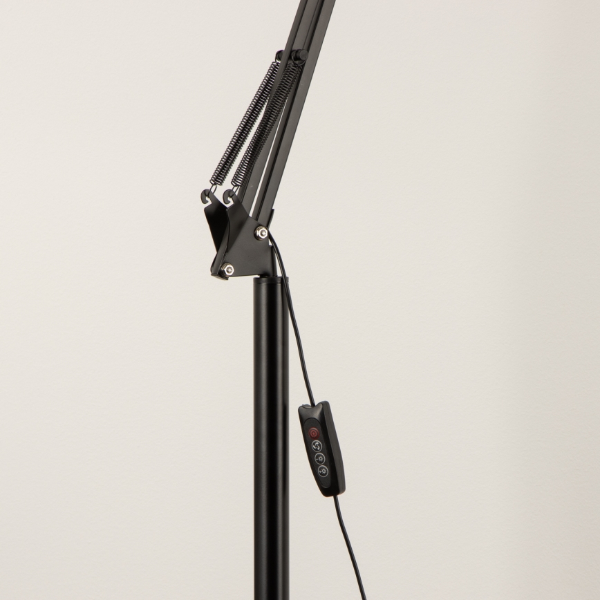 Brilagi - LED Stmívatelná flexibilní stojací lampa VARIO LED/14W/230V 3000-6000K 157 cm černá