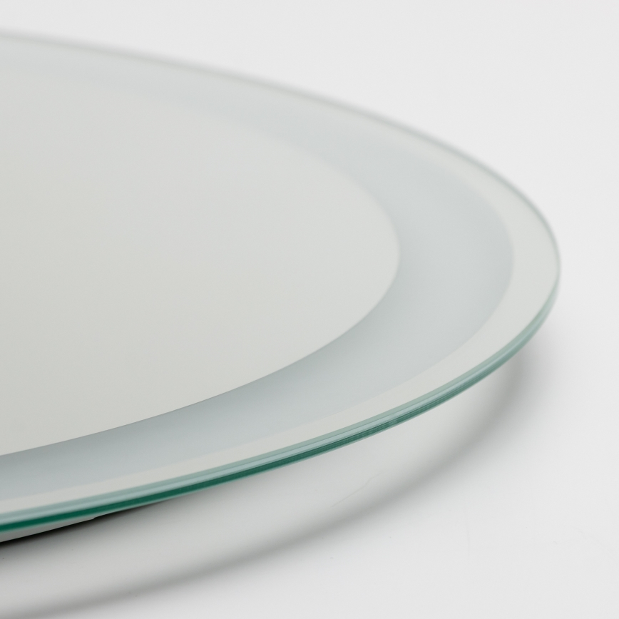 Brilagi - LED Koupelnové vyhřívané zrcadlo AVA ECO LED/11,5W/230V pr. 60 cm IP44 CRI 90 stmívatelné + CCT