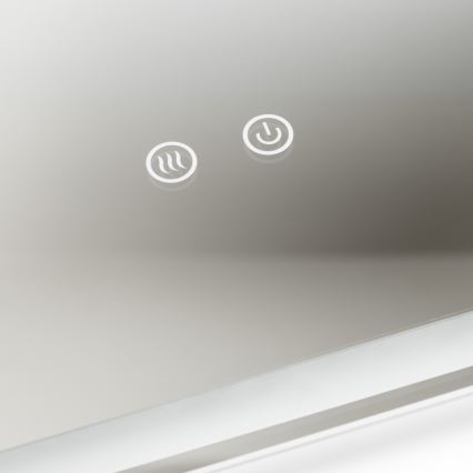 Brilagi - LED Koupelnové vyhřívané zrcadlo BELLA LED/16W/230V 60x60 cm IP44 CRI 90 stmívatelné + CCT