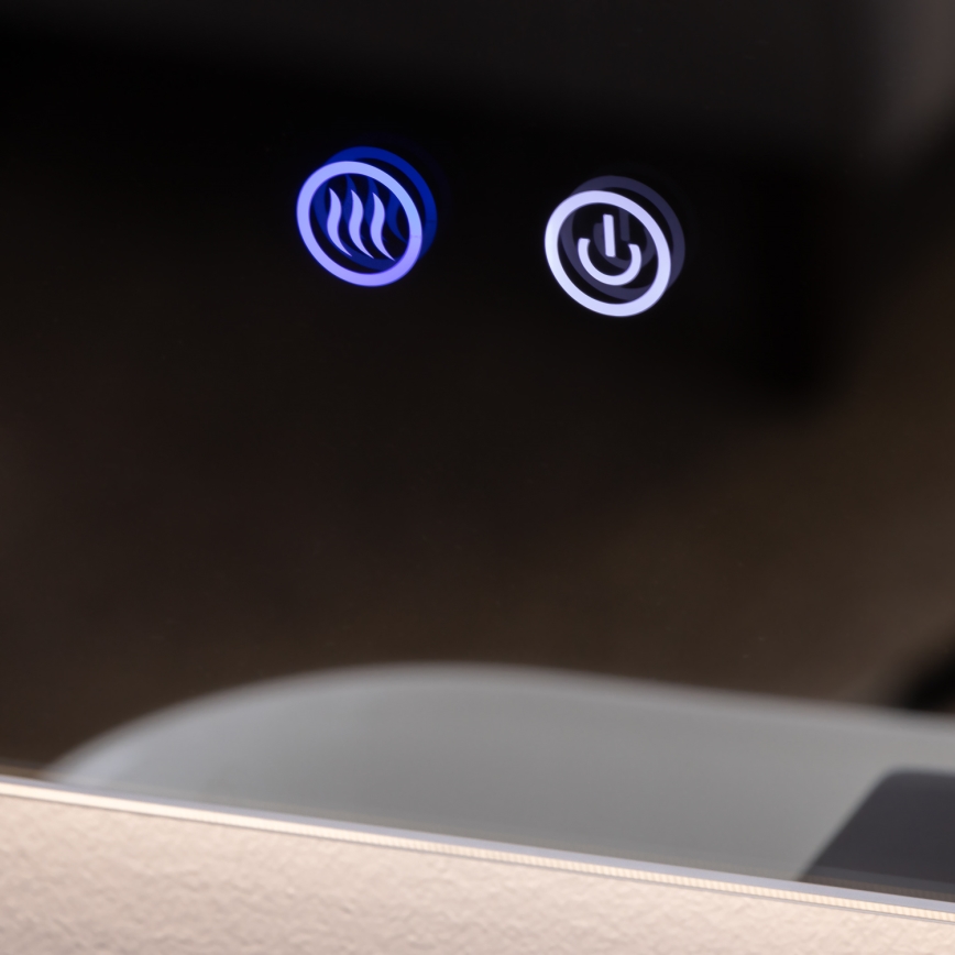 Brilagi - LED Koupelnové vyhřívané zrcadlo DIANA LED/13W/230V 60x40 cm IP44 CRI 90 stmívatelné + CCT