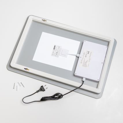 Brilagi - LED Koupelnové vyhřívané zrcadlo DIANA LED/13W/230V 60x40 cm IP44 CRI 90 stmívatelné + CCT