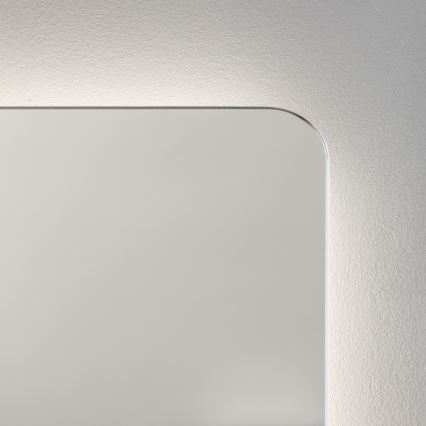 Brilagi - LED Koupelnové vyhřívané zrcadlo DIANA LED/17W/230V 60x60 cm IP44 CRI 90 stmívatelné + CCT