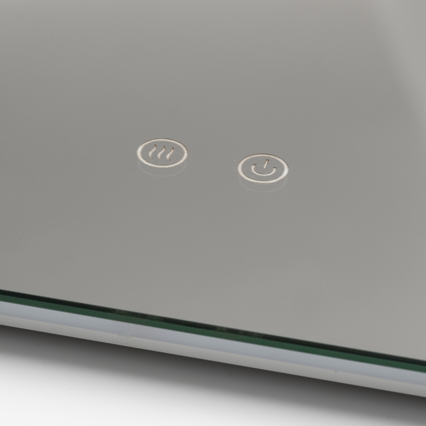 Brilagi - LED Koupelnové vyhřívané zrcadlo DIANA LED/17W/230V 60x60 cm IP44 CRI 90 stmívatelné + CCT