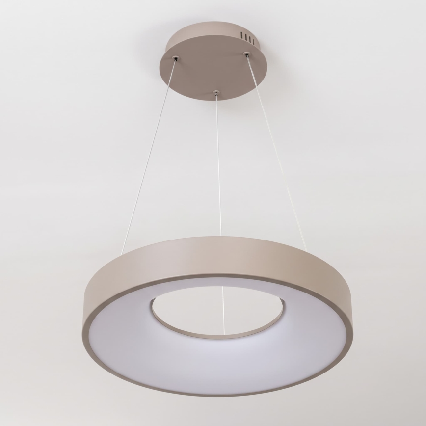 BRILAGI - LED Stmívatelný lustr na lanku FALCON II LED/67W/230V 3000-6500K pr. 40 cm béžová + dálkové ovládání