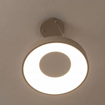 BRILAGI - LED Stmívatelný lustr na lanku FALCON II LED/67W/230V 3000-6500K pr. 40 cm béžová + dálkové ovládání