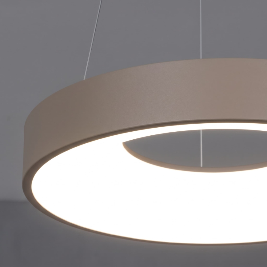 BRILAGI - LED Stmívatelný lustr na lanku FALCON II LED/67W/230V 3000-6500K pr. 40 cm béžová + dálkové ovládání