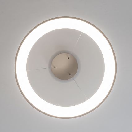 BRILAGI - LED Stmívatelný lustr na lanku FALCON II LED/99W/230V 3000-6500K pr. 60 cm béžová + dálkové ovládání