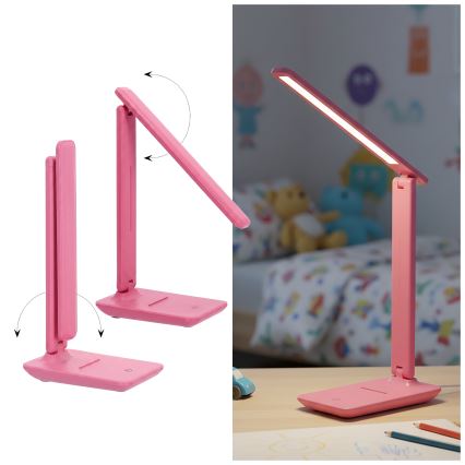 Brilagi - LED Stmívatelná stolní lampa MODO LED/7W/230V 3000/4000/6500K růžová
